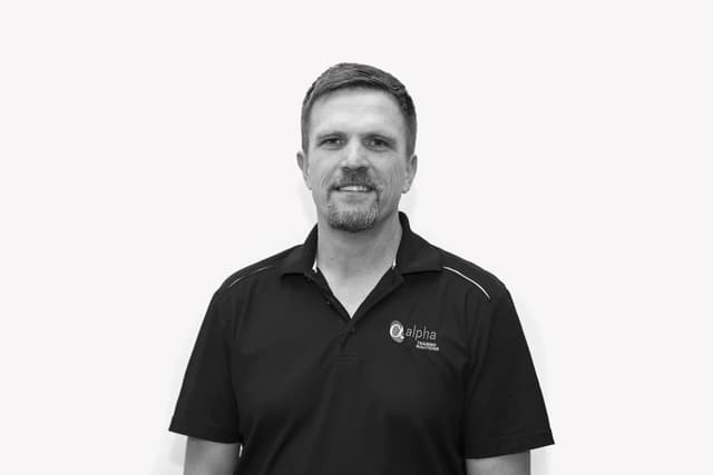Martin Weideman, in an Alpha Training Solutions polo